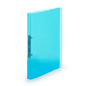 Binder PP A4 2 Cr. Linien blau